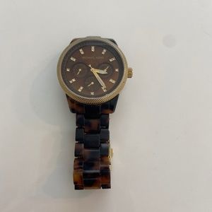 Michael Kors Tortoise Watch